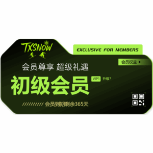 TXSNOW VIP 会员卡